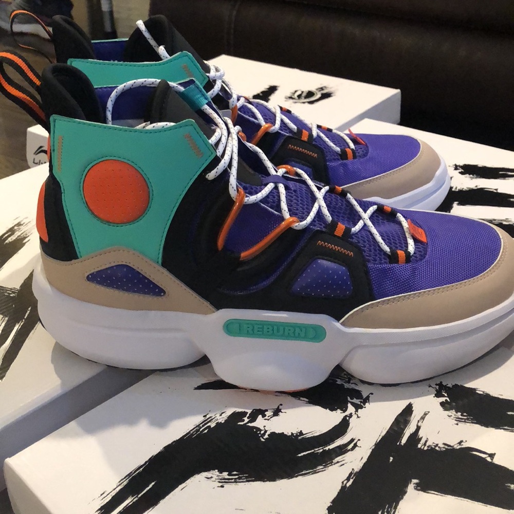 Li Ning REBURN Mens Basketball Sneaker size 15 NWT